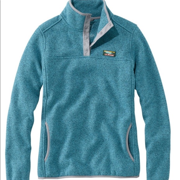 LL Bean Sweater Fleece - Picture 1 of 4